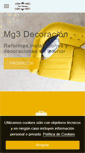 Mobile Screenshot of mg3decoracion.com